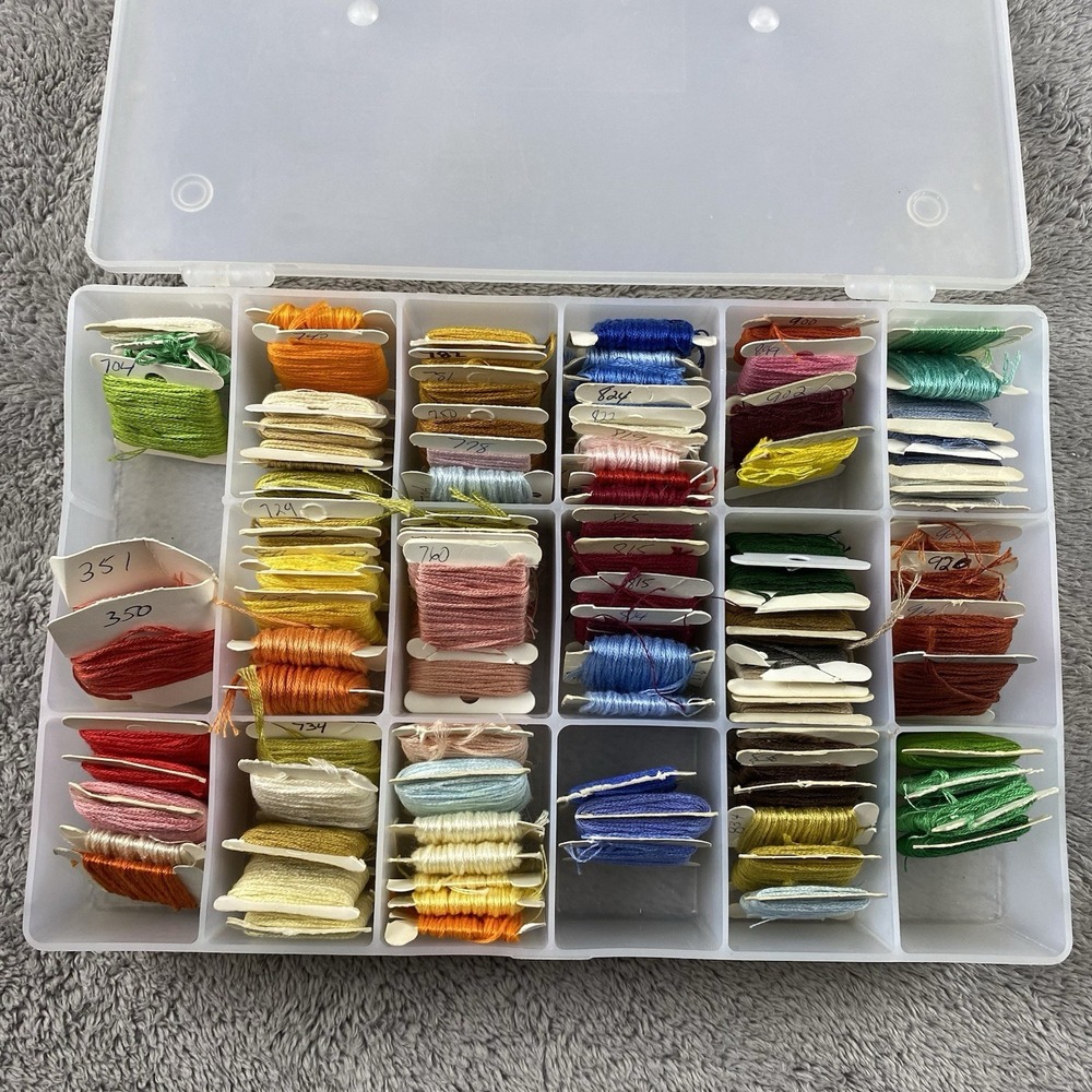 Lot of 80+ Spools of General‎ Sewing Thread Assorted Colors